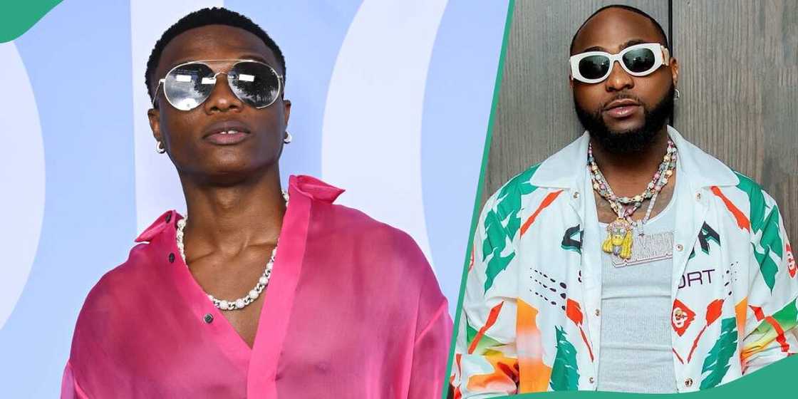 Wizkid's fans blasts Davido over new tweet. Wizkid's fans blasts Davido over new tweet.