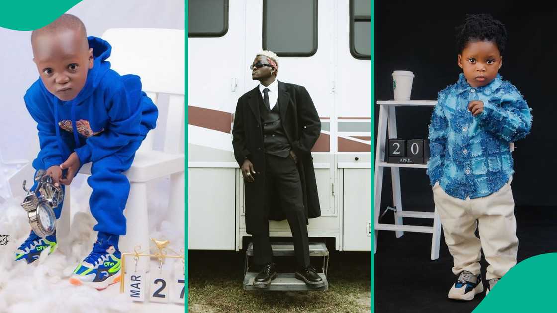 Portable shows his sons how to fight boxing. Portable shows his sons how to fight boxing.