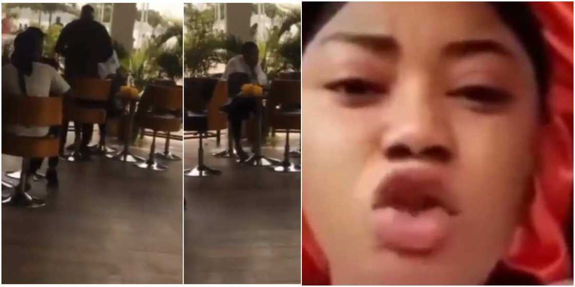 Lady whose fiancé snatched her wig & slippers after he found her with another man in a mall finally speaks Lady whose fiancé snatched her wig & slippers after he found her with another man in a mall finally speaks