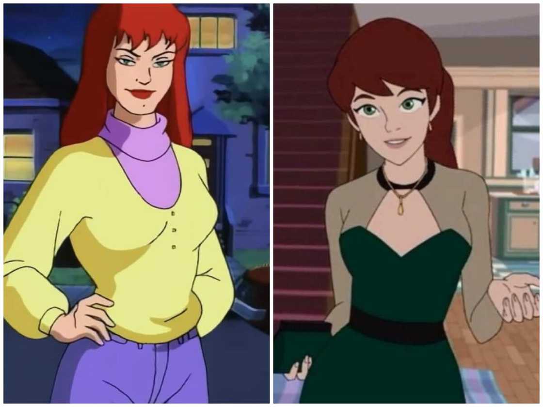 redhead characters redhead characters