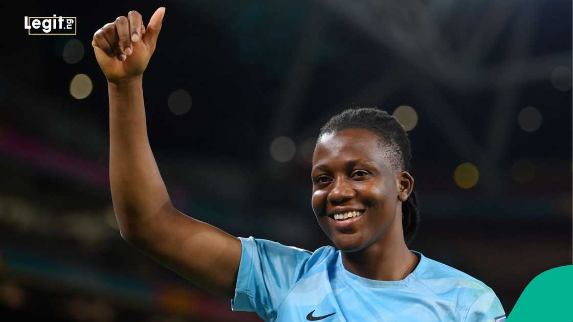 Chiamaka Nnadozie, Super Falcons, Nigeria, World Cup, FIFA, WAFCON. Chiamaka Nnadozie, Super Falcons, Nigeria, World Cup, FIFA, WAFCON.