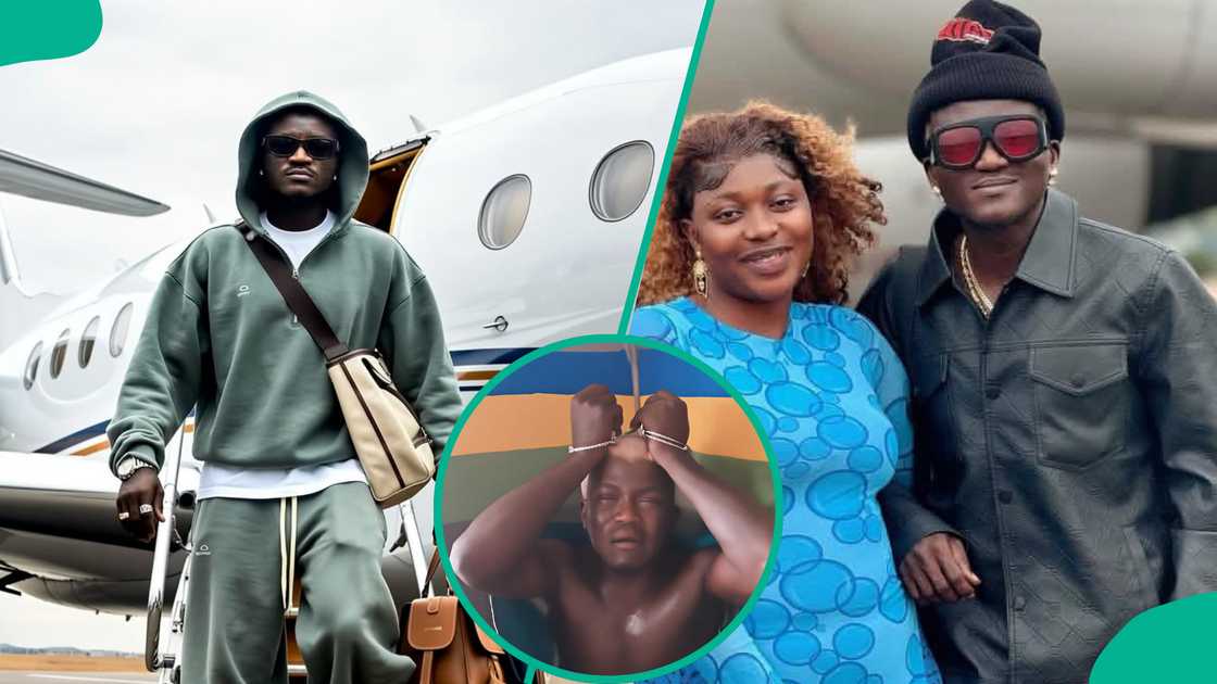 A video of Portable at the police station surfaces online after his baby mama allegedly had him arrested, fans concerned over his crying, treatment, and feud with wife Bewaji. A video of Portable at the police station surfaces online after his baby mama allegedly had him arrested, fans concerned over his crying, treatment, and feud with wife Bewaji.