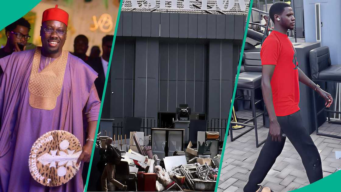 Fans pray for Obi Cubana after losing property. Fans pray for Obi Cubana after losing property.