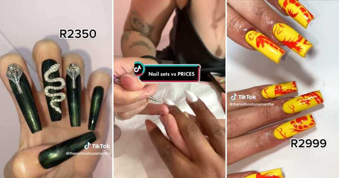 Joburg nail tech on TikTok