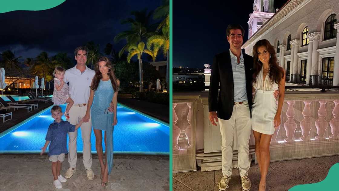 Jesse Watters, his wife Emma Watters and their children Jesse Watters, his wife Emma Watters and their children