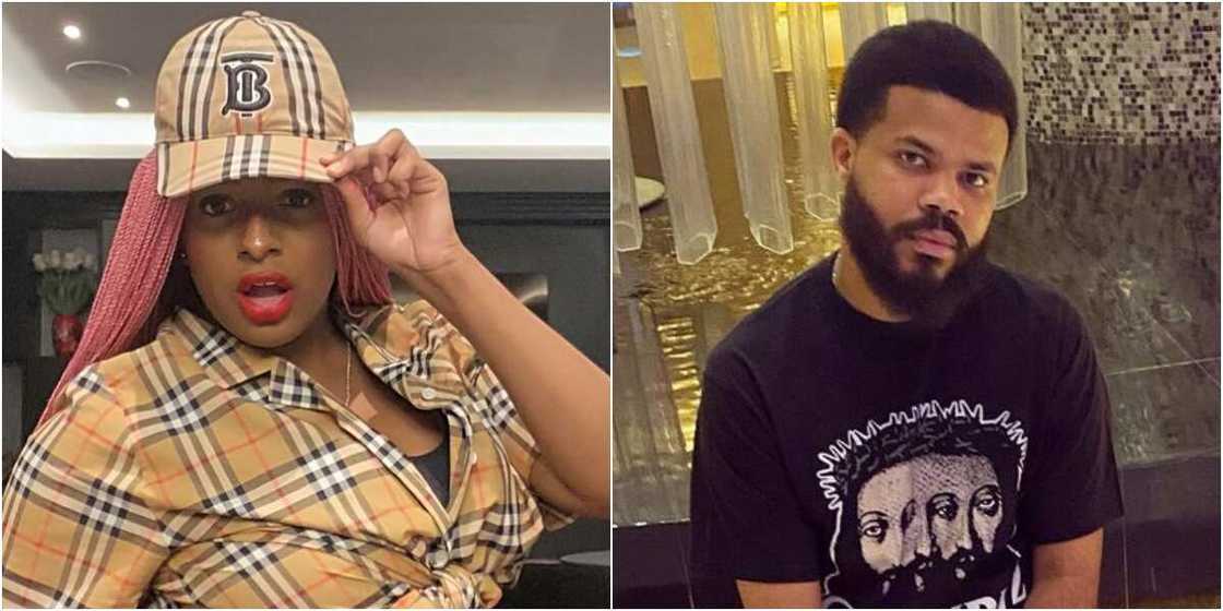 DJ Cuppy and ex-boyfriend Asa Asika DJ Cuppy and ex-boyfriend Asa Asika