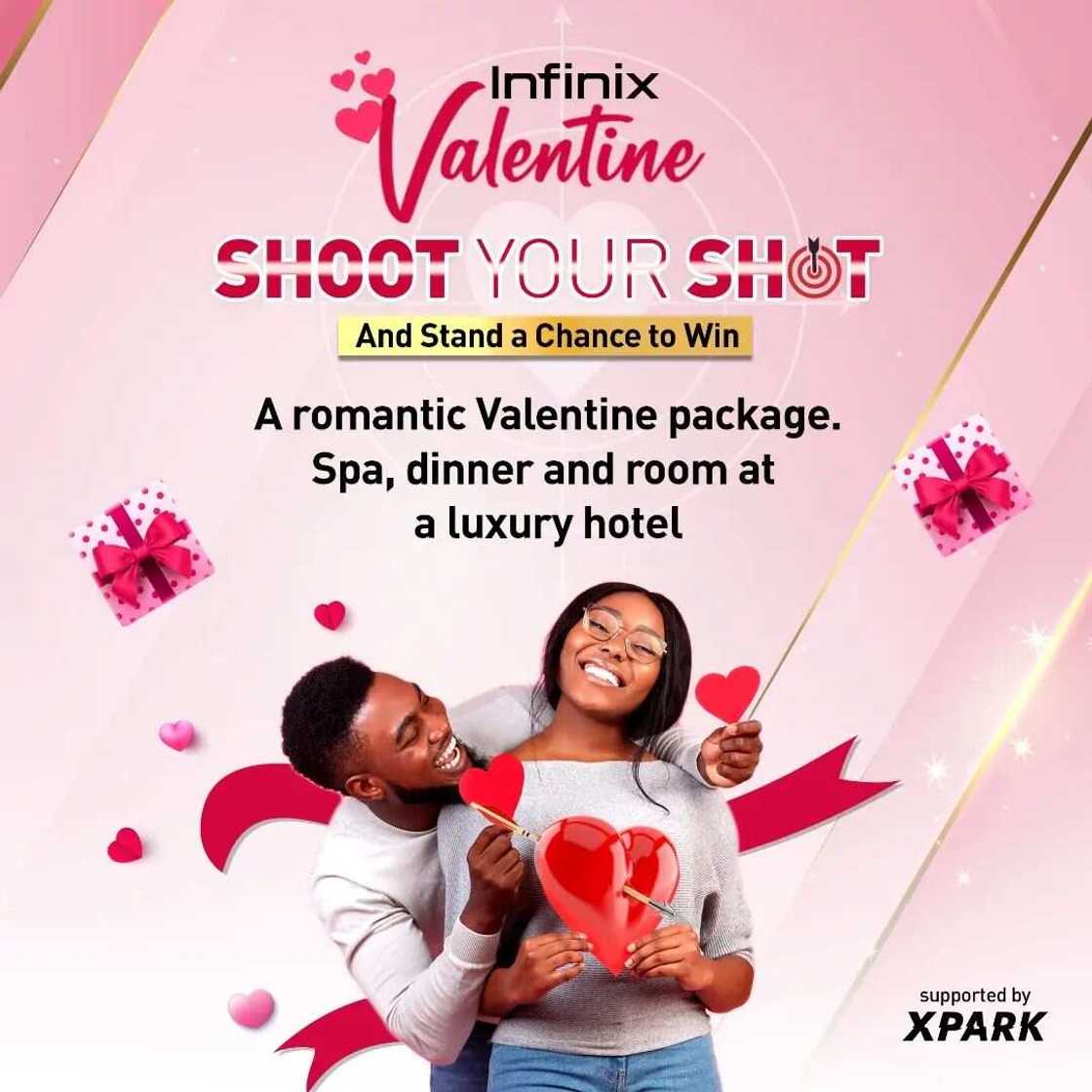 Shoot Your Shot & Get a Romantic Valentine's Day Package from Infinix! Shoot Your Shot & Get a Romantic Valentine's Day Package from Infinix!