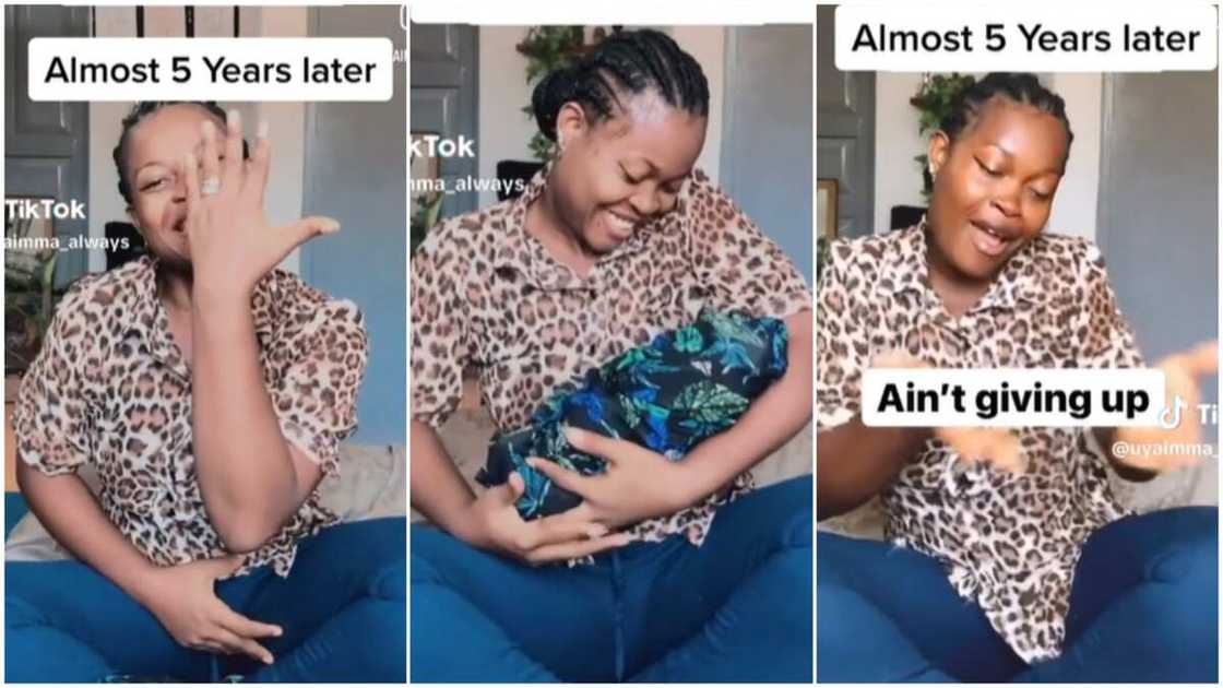 Woman expects a baby/wife danced in a video. Woman expects a baby/wife danced in a video.