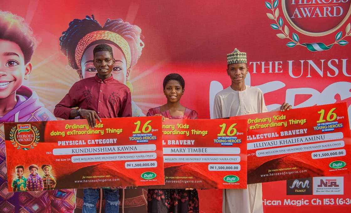 Indomie Heroes Awards Unveil 3 remarkable Kids as Winners Indomie Heroes Awards Unveil 3 remarkable Kids as Winners