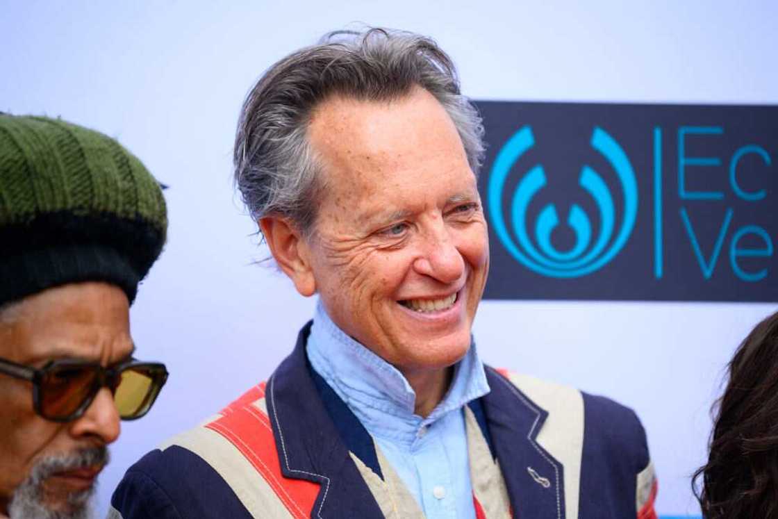 Richard E. Grant attends the premier of a film