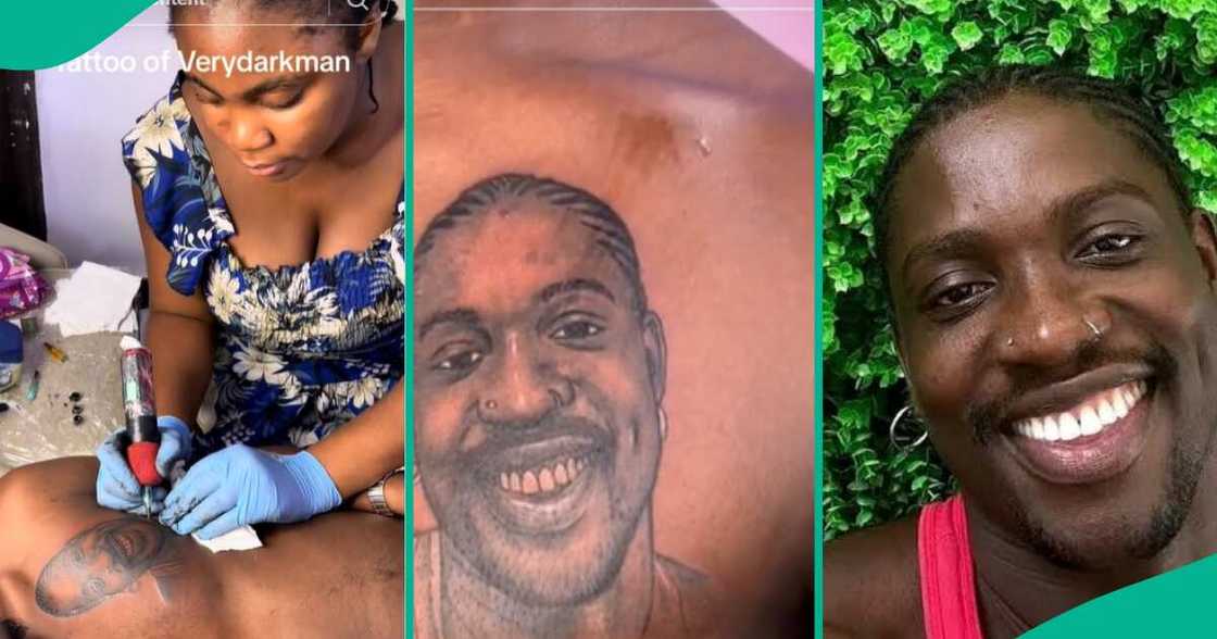 Tattoo arts in Nigeria/VeryDarkMan's face. Tattoo arts in Nigeria/VeryDarkMan's face.
