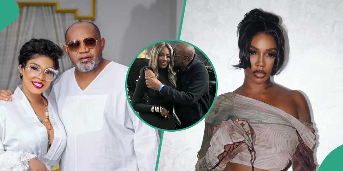Tiwa Savage and Paulo at Flavour's show Tiwa Savage and Paulo at Flavour's show