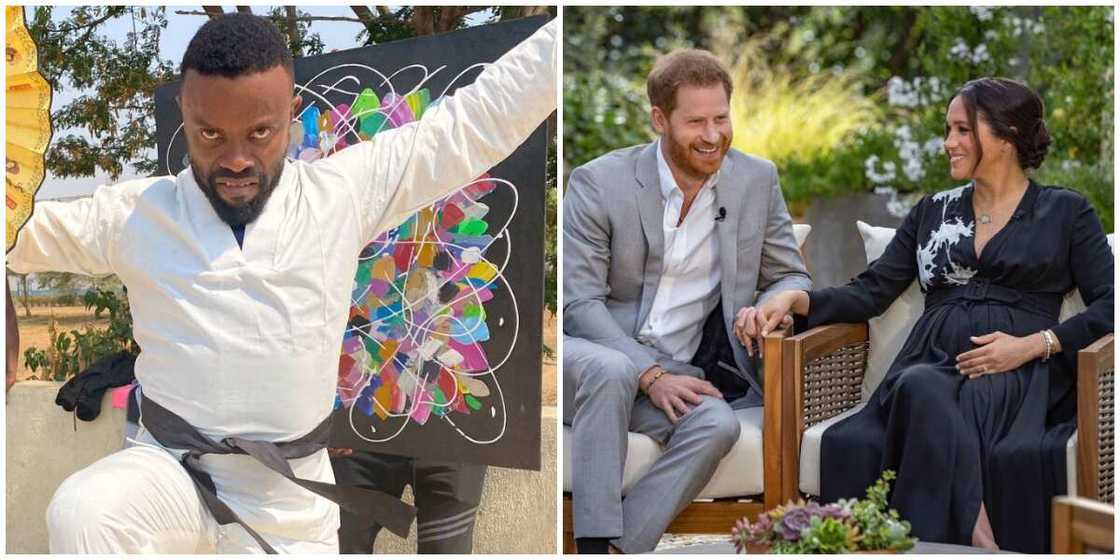 Harry-Meghan interview: Actor Okon wades in, says prince has more to lose in the case of a divorce Harry-Meghan interview: Actor Okon wades in, says prince has more to lose in the case of a divorce