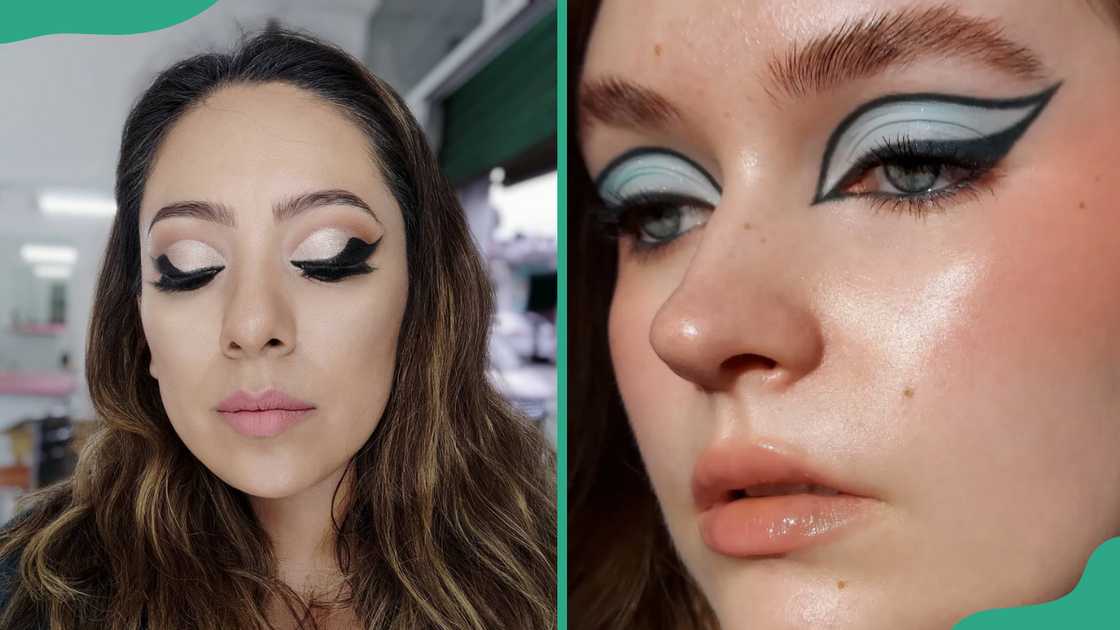 Winged eyeliner makeup ideas. Winged eyeliner makeup ideas.