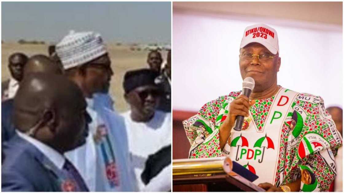 Atiku Abubakar/Muhammadu Buhari/APC/PDP/Naira redesign policy/naira scarcity/2023 election Atiku Abubakar/Muhammadu Buhari/APC/PDP/Naira redesign policy/naira scarcity/2023 election