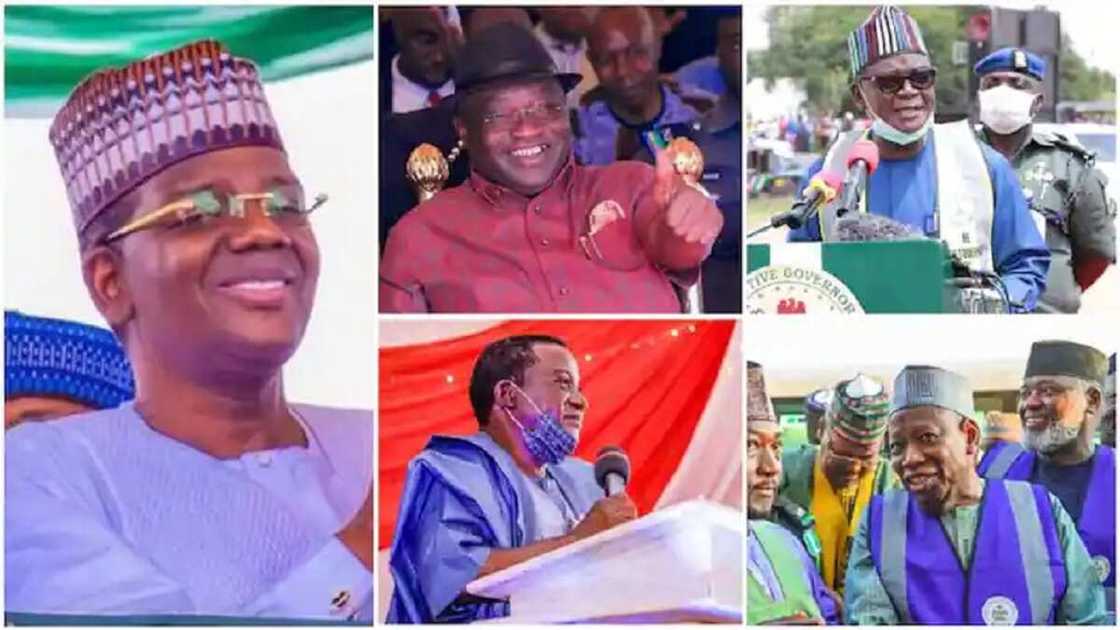 Jerin sunayen gwamnonin da ke da matsala da zababbun gwamnonin jihohinsu Jerin sunayen gwamnonin da ke da matsala da zababbun gwamnonin jihohinsu