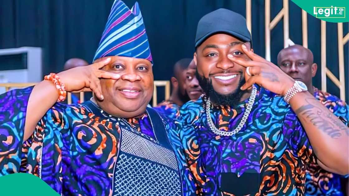 Governor Ademola Adeleke draws inspiration from Davido's newly released Oriadé album during a campaign outing