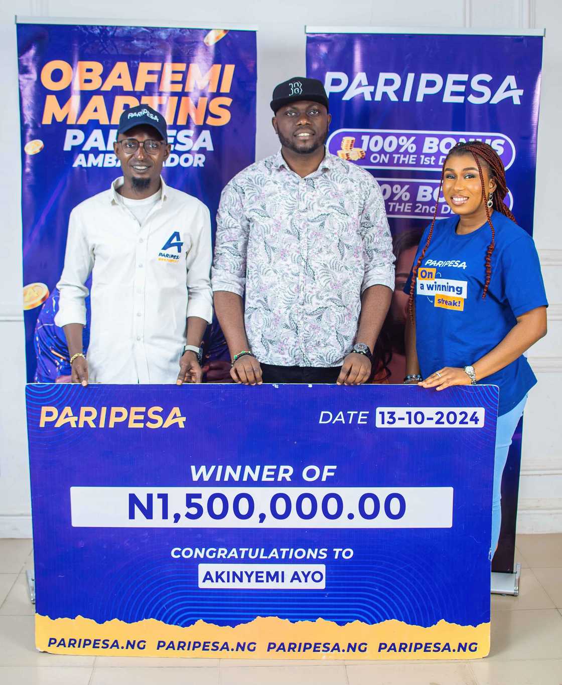 Meet the Stars: Winners of the Latest PariPesa Promotions!