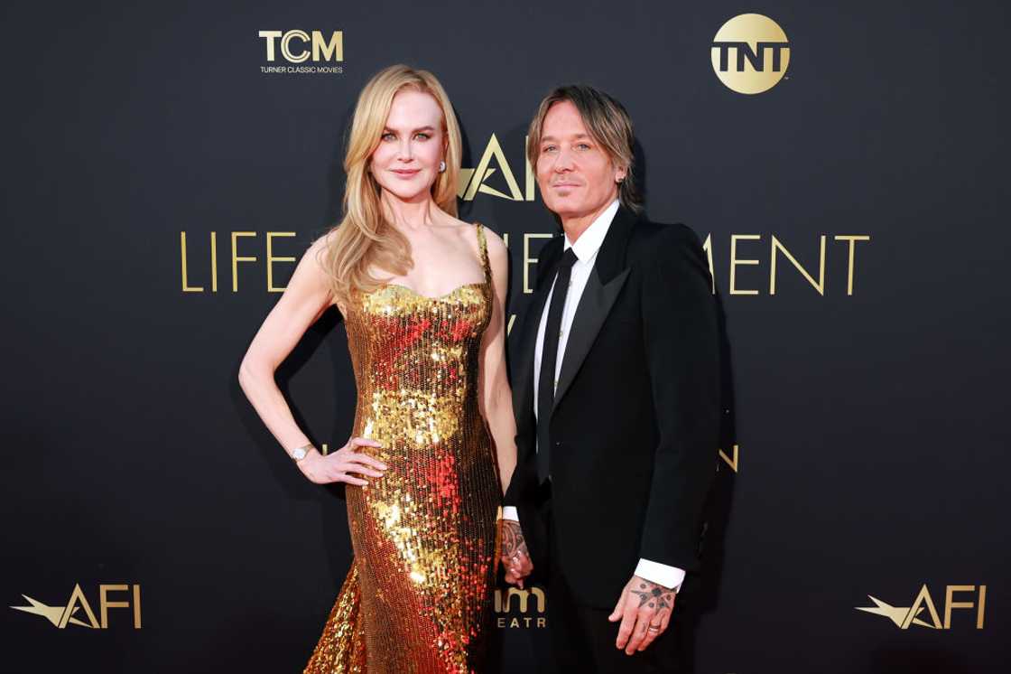 Nicole Kidman and Keith Urban at the AFI Life Achievement Award Gala Tribute