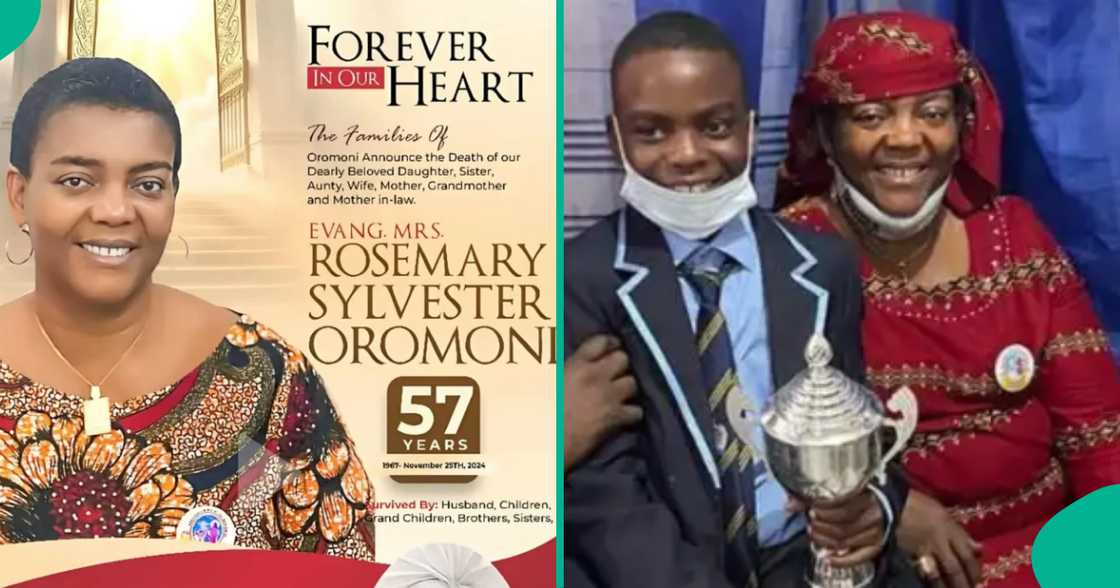 The family has released the burial plans for Rosemary Oromoni, the mother of the late Dowen College student, Sylvester Oromoni. The family has released the burial plans for Rosemary Oromoni, the mother of the late Dowen College student, Sylvester Oromoni.