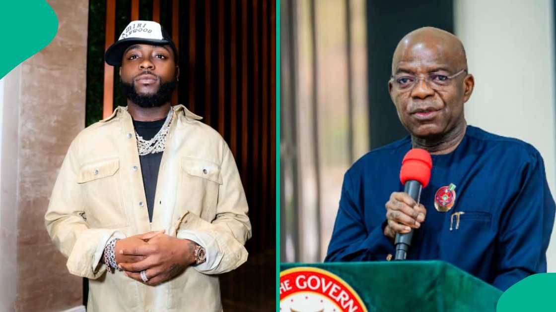 Video of Davido rushing to greet Governor Alex Otti trends. Video of Davido rushing to greet Governor Alex Otti trends.