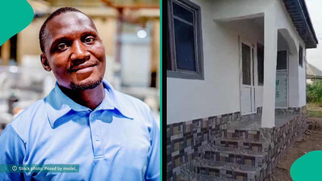 Ex-banker builds house after losing his job, shares how much he was paid in the past Ex-banker builds house after losing his job, shares how much he was paid in the past
