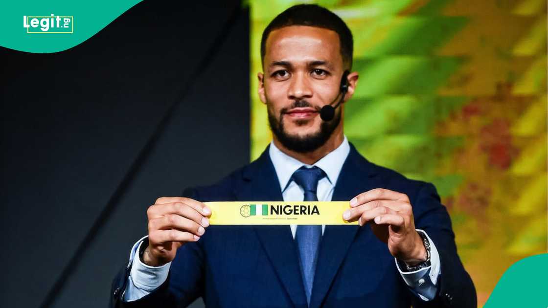 William Troost-Ekong, AFCON 2027 qualifier draw, Cairo, Egypt, Super Eagles, Nigeria. William Troost-Ekong, AFCON 2027 qualifier draw, Cairo, Egypt, Super Eagles, Nigeria.