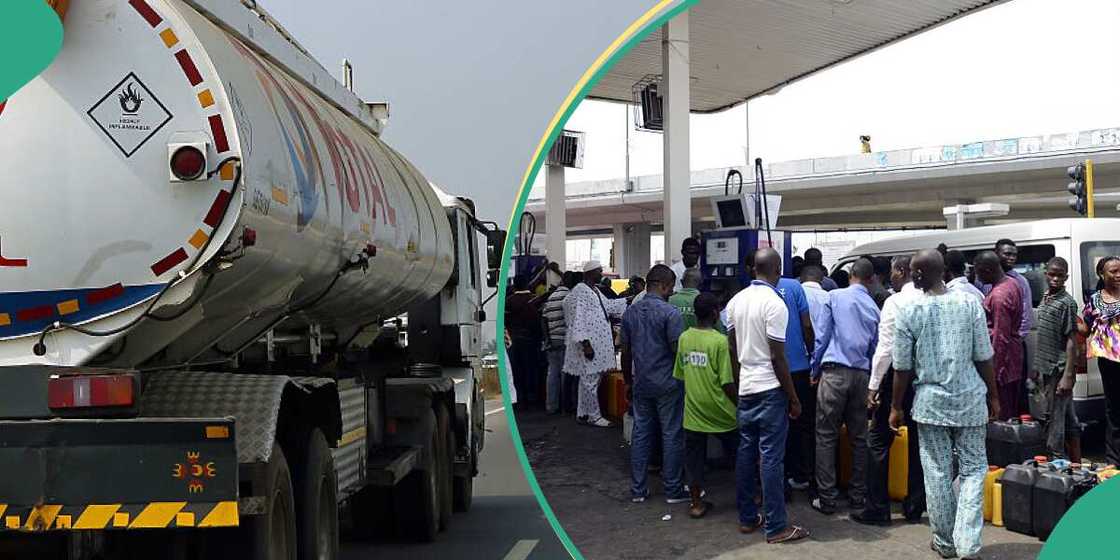 Petrol tankers in Nigeria