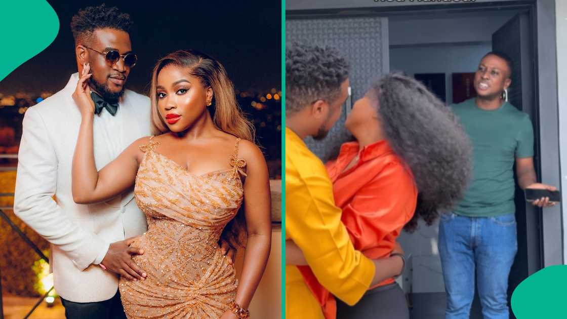 Pastor Bolaji Idowu catches Veekee James and Femi kissing Pastor Bolaji Idowu catches Veekee James and Femi kissing