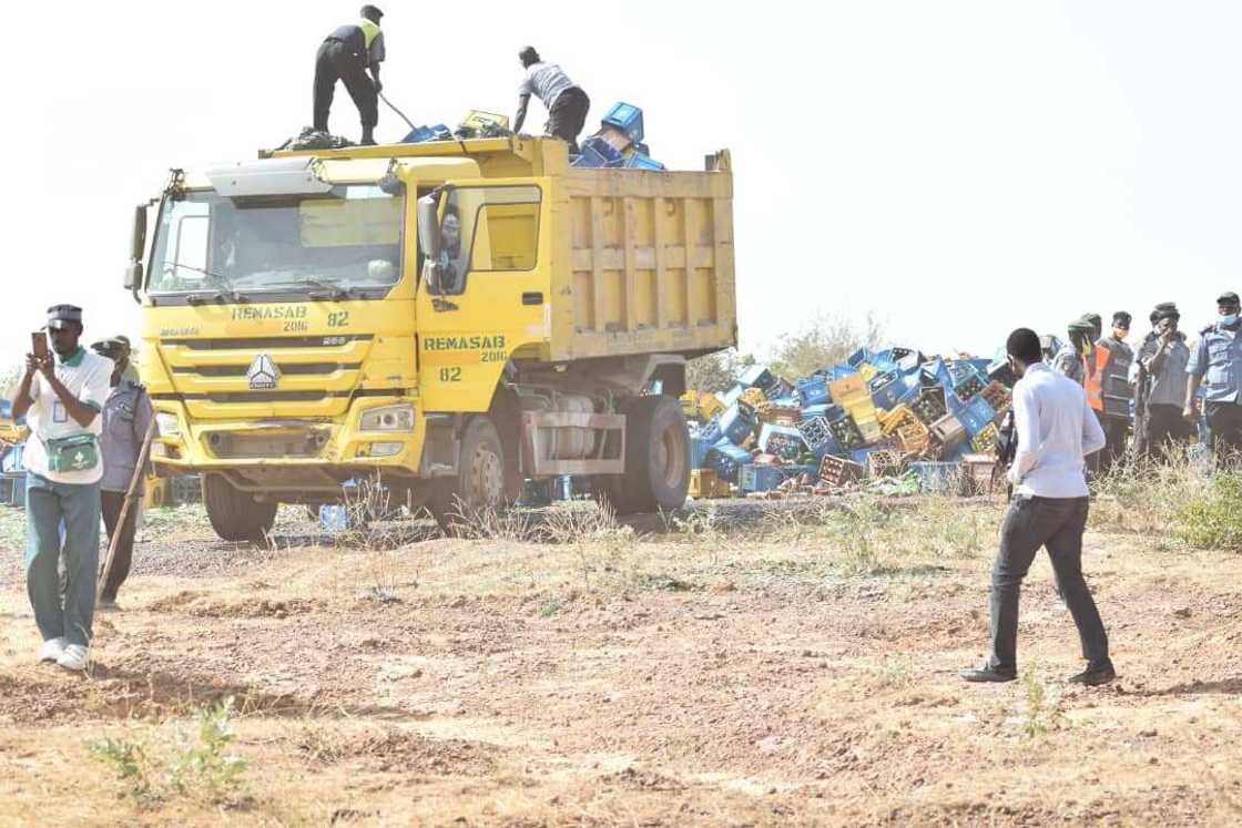 Hisbah seizes 260 crates of alcoholic drinks from nightclubs, beer parlour