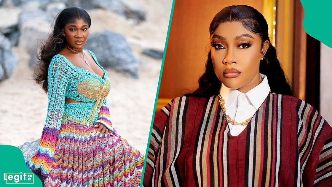 Angela Okorie apologises to Mercy Johnson after detention for cyberbullying