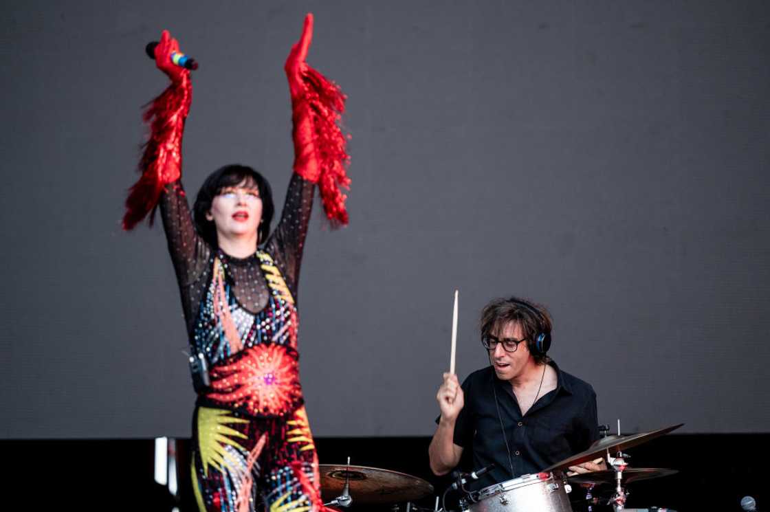 Karen O and Brian Chase of the Yeah Yeah Yeahs band perform in Lisbon, Portugal Karen O and Brian Chase of the Yeah Yeah Yeahs band perform in Lisbon, Portugal