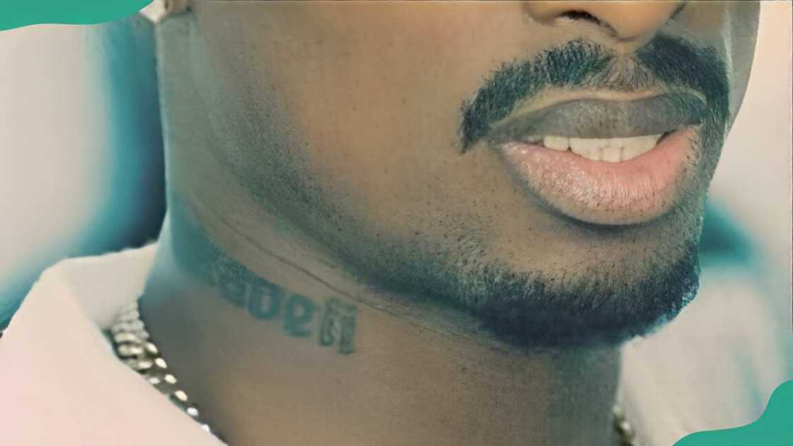 2Pac's Makaveli tattoo