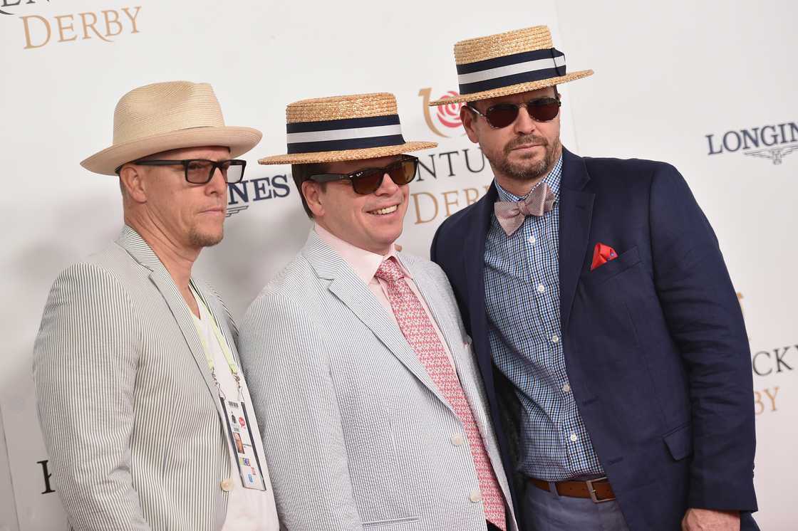 Jim, Paul, and Robert Wahlberg attend the Kentucky Derby at Churchill Downs in Louisville, Kentucky Jim, Paul, and Robert Wahlberg attend the Kentucky Derby at Churchill Downs in Louisville, Kentucky