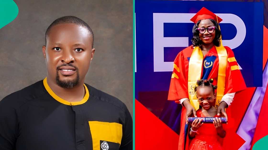 An author reacts as wife bags master's degree from Miva University, posts next plan An author reacts as wife bags master's degree from Miva University, posts next plan