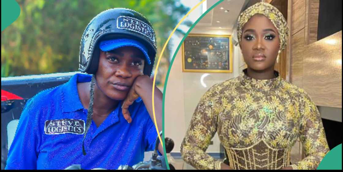 You will be shocked at how Mercy Johnson handled the wheels of a bike (video)
