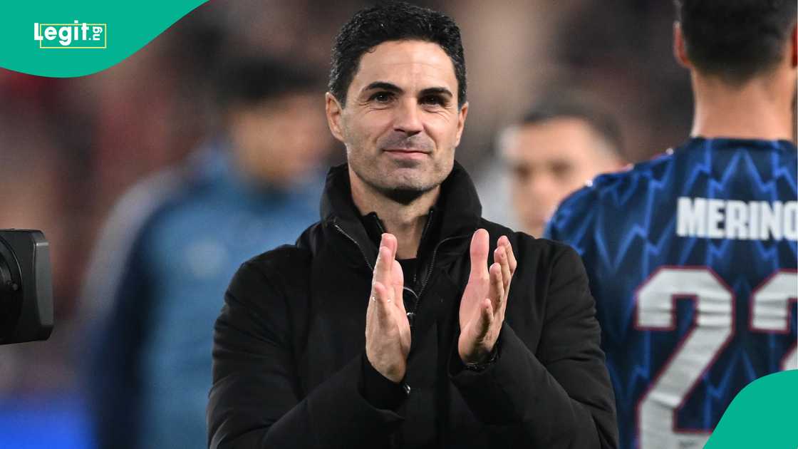 Mikel Arteta, Arsenal, Slavia Praha, Eden Arena, Prague, Czech Republic.