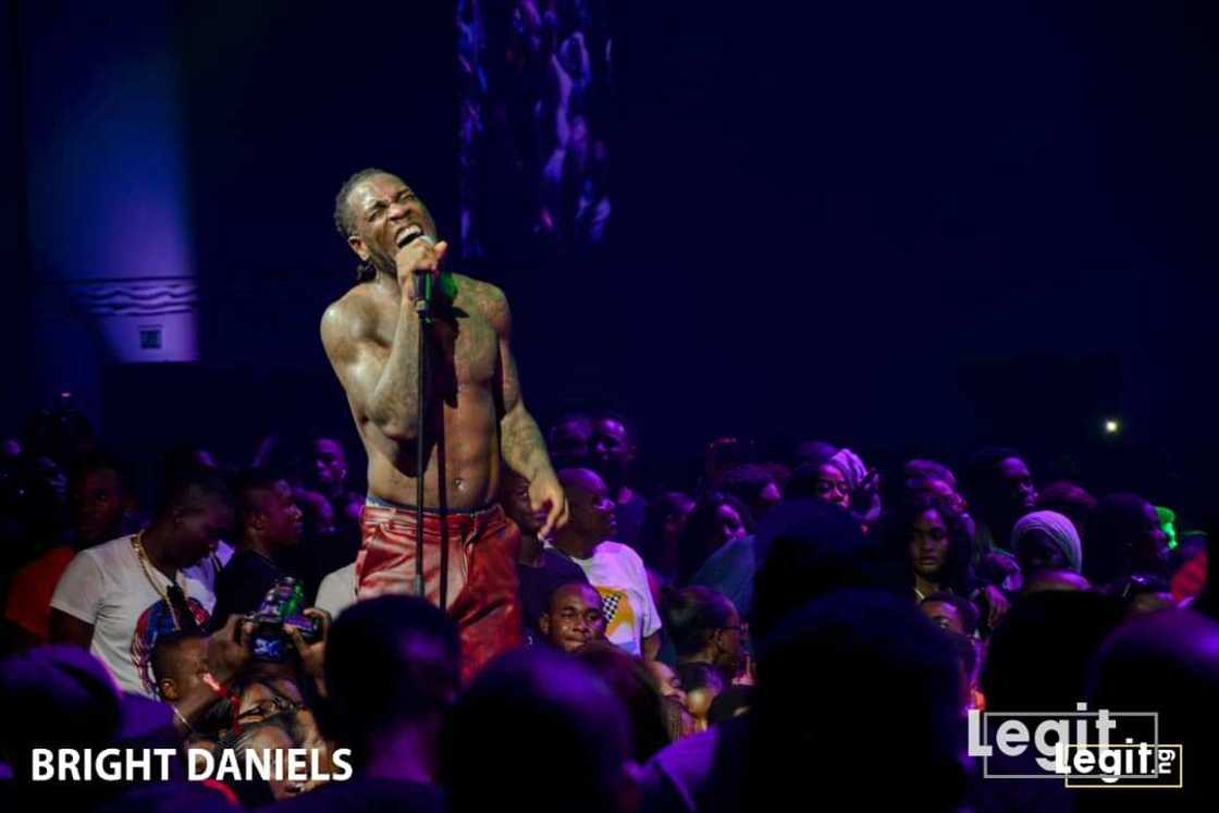 Stellar photos from Burna Boy's sold out concert