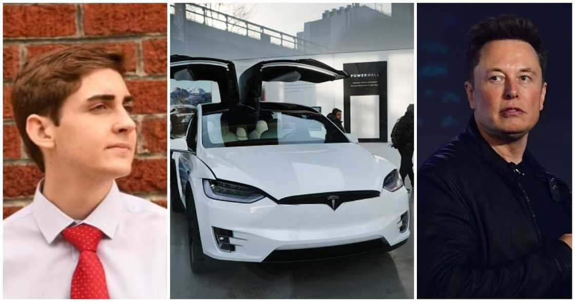 Year 1 student rejects 3 years Tesla car offer to delete Twitter account tracking Muks's private jet