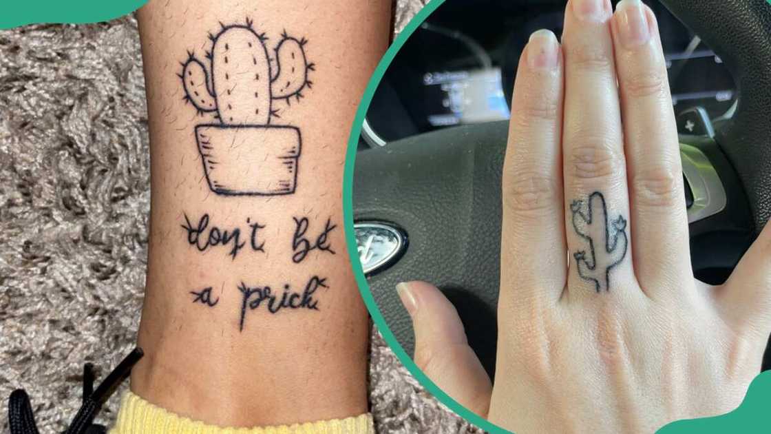 Cactus tattoos Cactus tattoos
