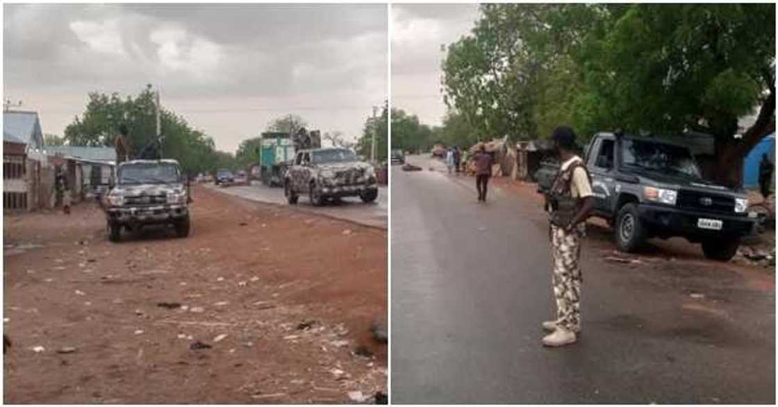 Several ISWAP fighters killed as gallant troops foil attack on Dikwa Several ISWAP fighters killed as gallant troops foil attack on Dikwa