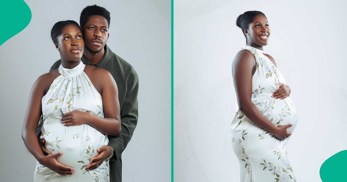 Nigerian gospel singer Moses Bliss and Ghanaian wife Marie celebrate wedding anniversary. Nigerian gospel singer Moses Bliss and Ghanaian wife Marie celebrate wedding anniversary.