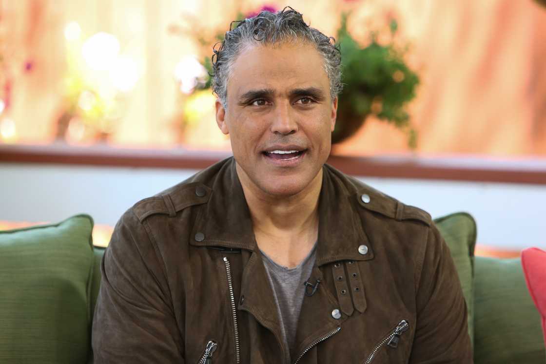 Rick Fox visit Hallmark's Home & Family