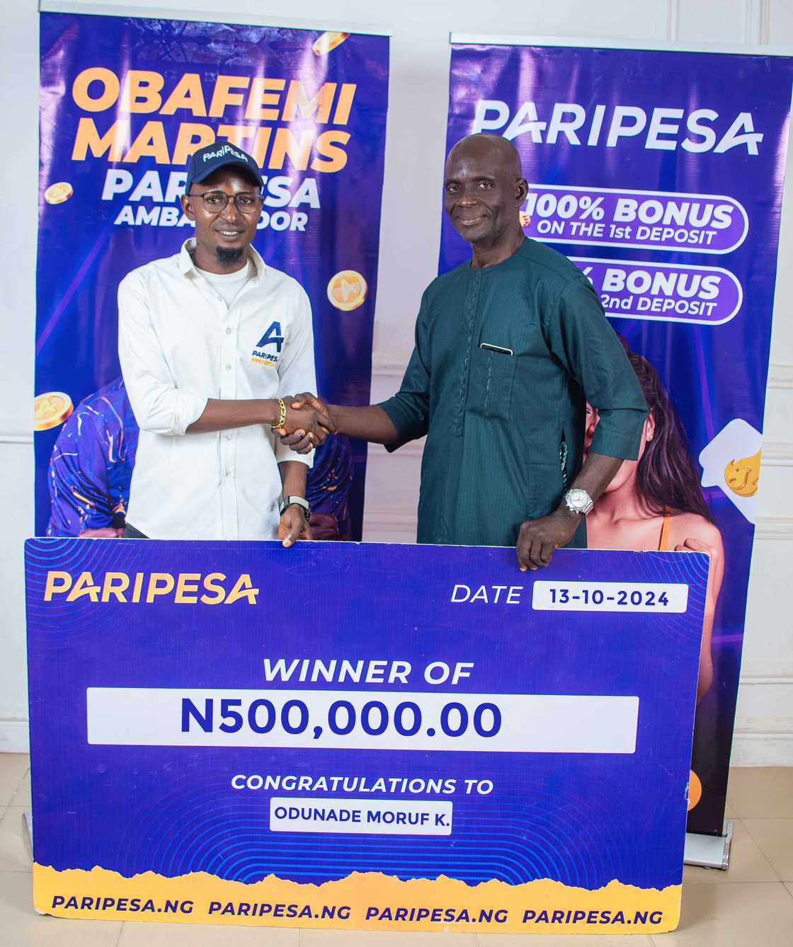 Meet the Stars: Winners of the Latest PariPesa Promotions! Meet the Stars: Winners of the Latest PariPesa Promotions!