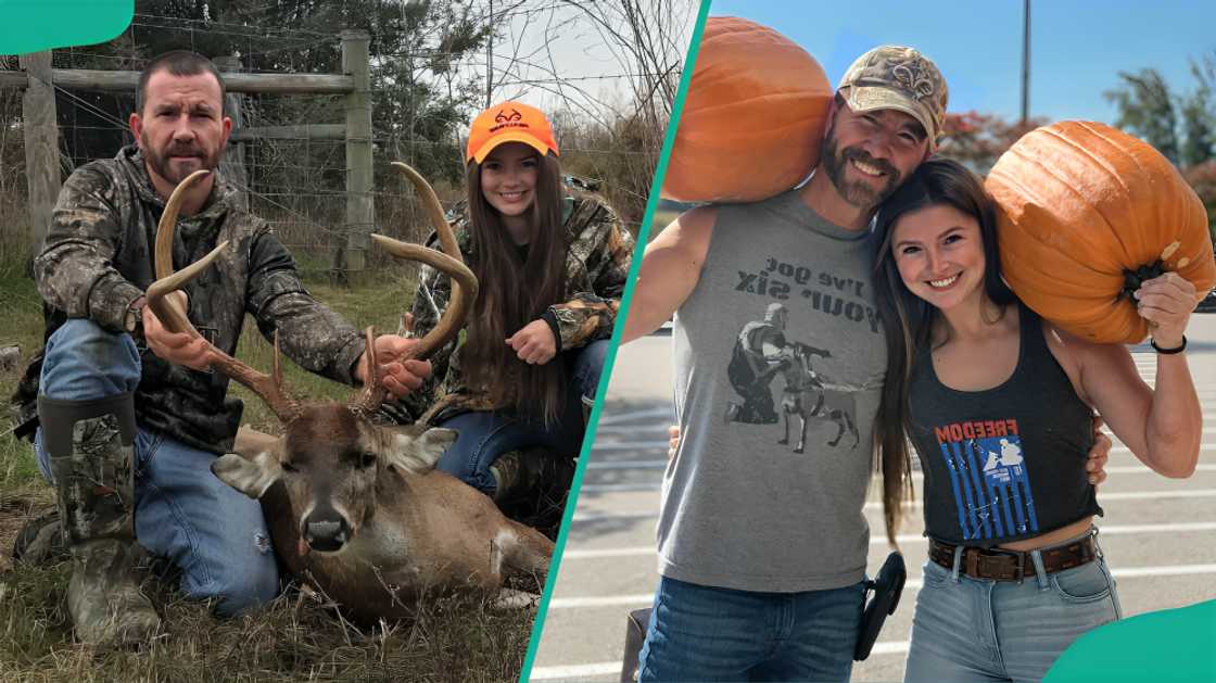 Hannah Barron and her dad Hannah Barron and her dad