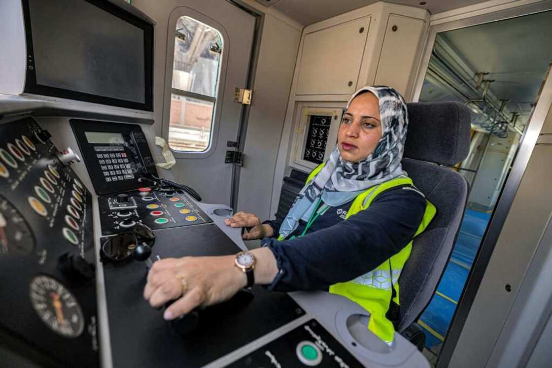Omar, a business graduate and mother of two, said she was eager to be a pioneer, and her family supported her Omar, a business graduate and mother of two, said she was eager to be a pioneer, and her family supported her