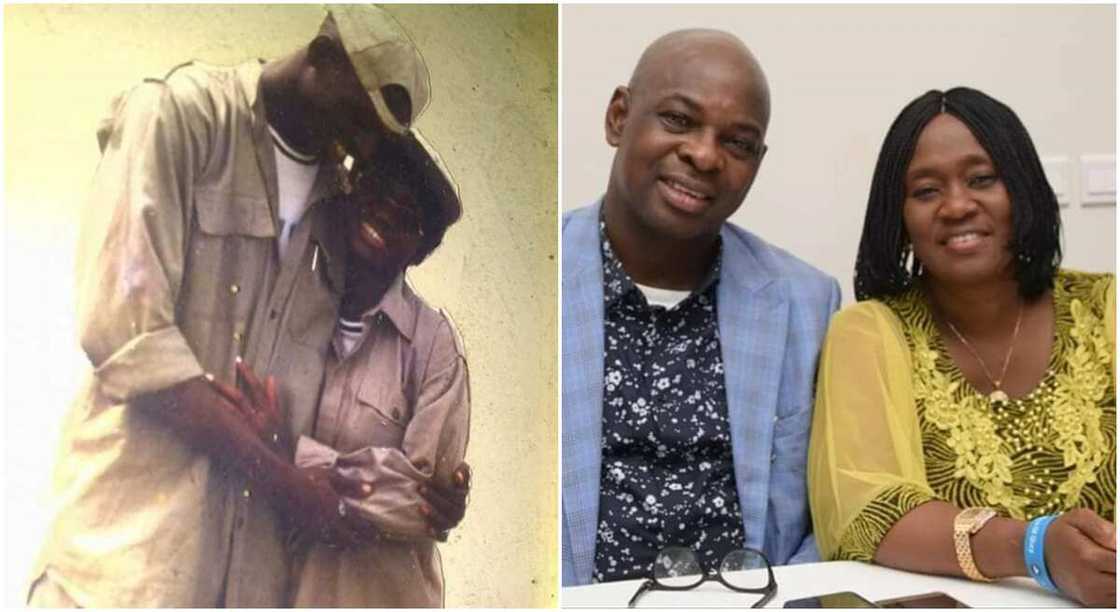 Photos of a couple celebrating 22 years of love. Photos of a couple celebrating 22 years of love.