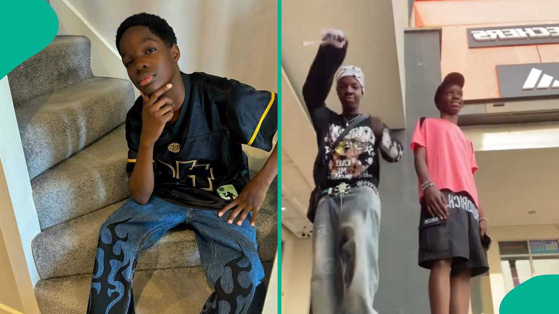 Wizkid's son Tife refuses to dance on TikTok. Wizkid's son Tife refuses to dance on TikTok.