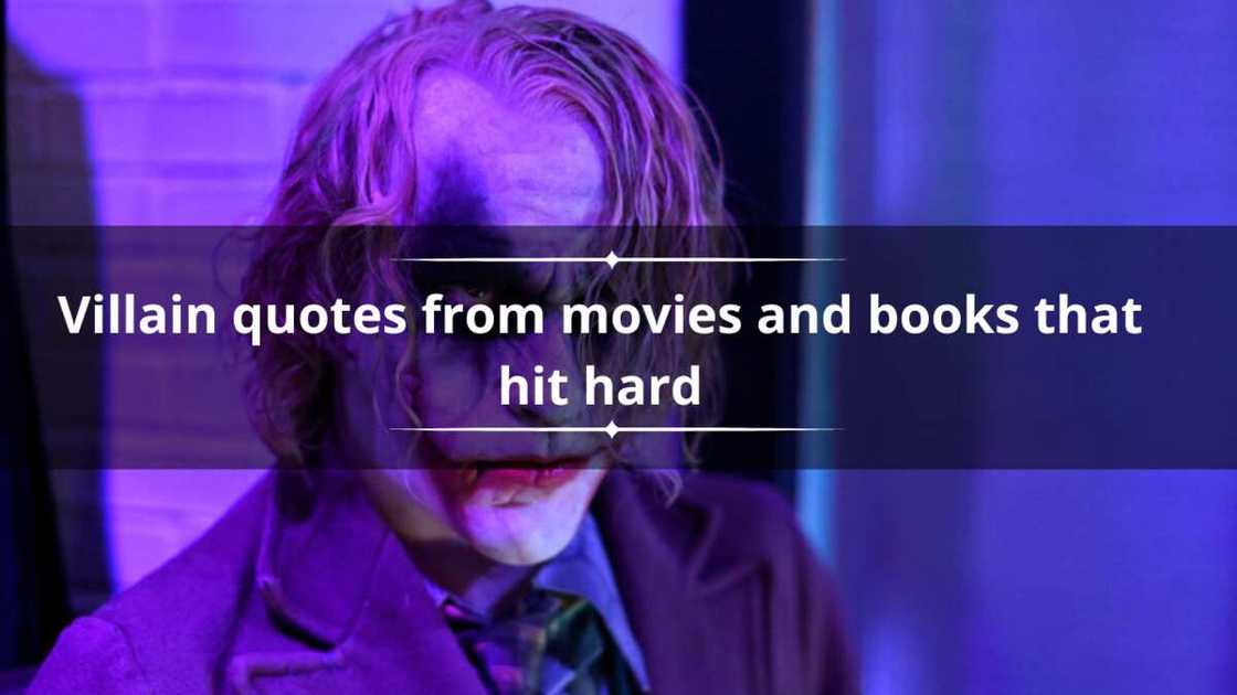 villain quotes