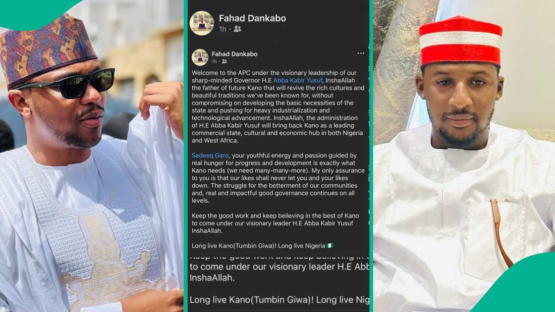Fahad Dankabo ya jinjinawa Sadeeq Garo da ya fice daga NDC zuwa APC Fahad Dankabo ya jinjinawa Sadeeq Garo da ya fice daga NDC zuwa APC